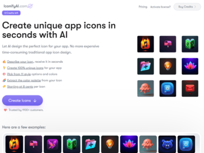 Iconify AI Icon Generator