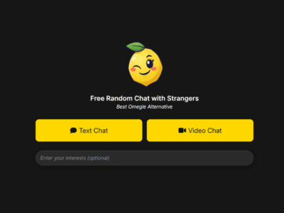 LemonChat - Chat with Strangers