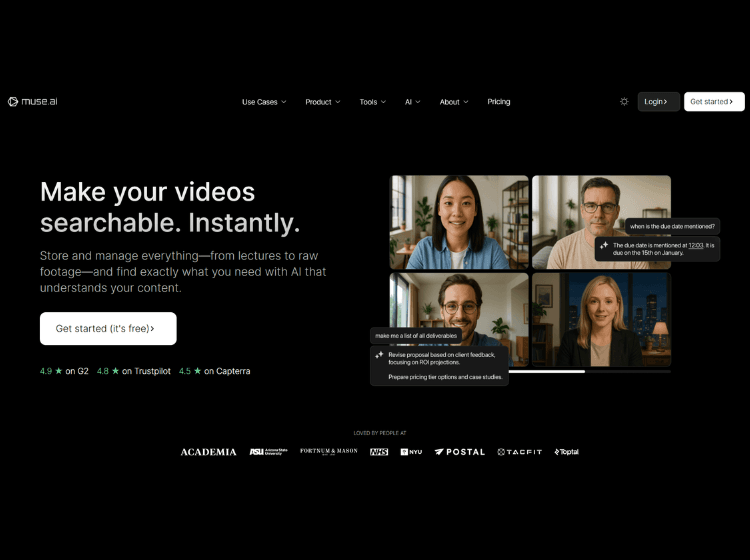Muse AI Video Hosting