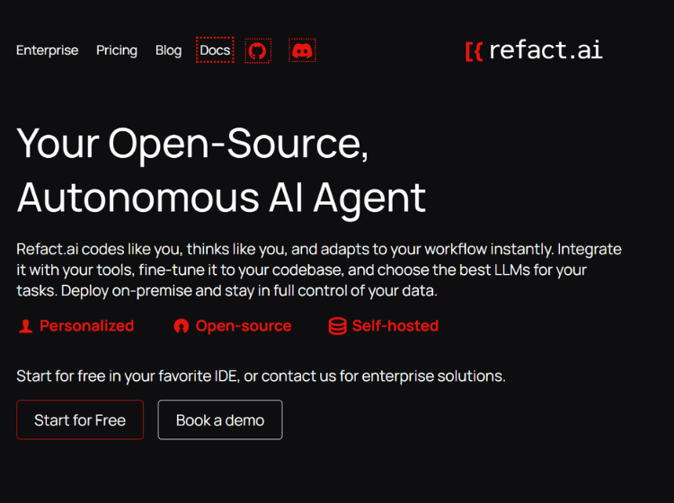 Refact AI Coding Agent