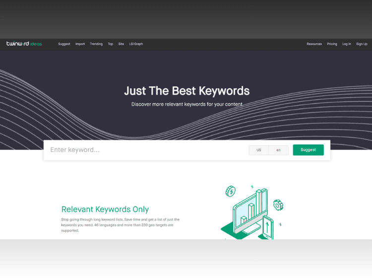 Twinword AI SEO Tool