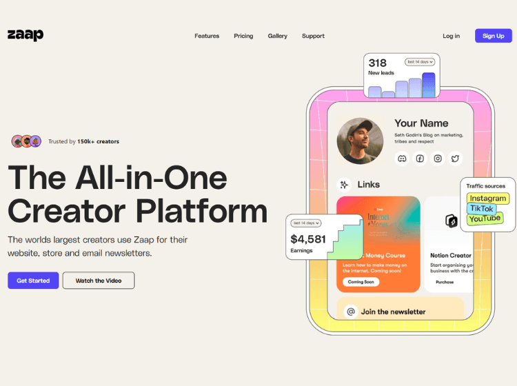 Zaap AI Creator Platform