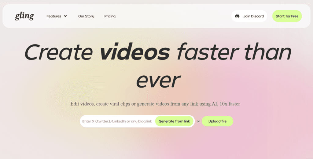 Ai video editing softwares