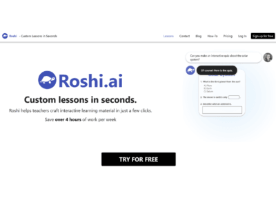 Roshi AI Custom Lesson