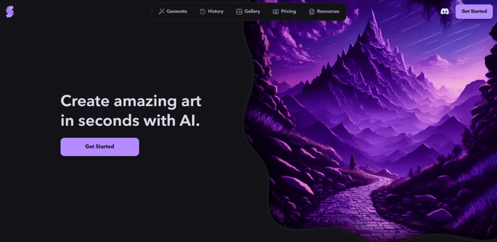 AI art generation tool