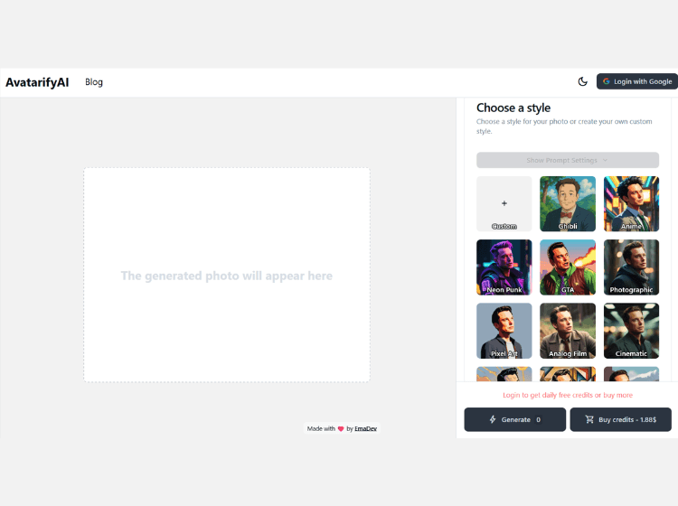 Avatarify AI | Custom AI Avatars