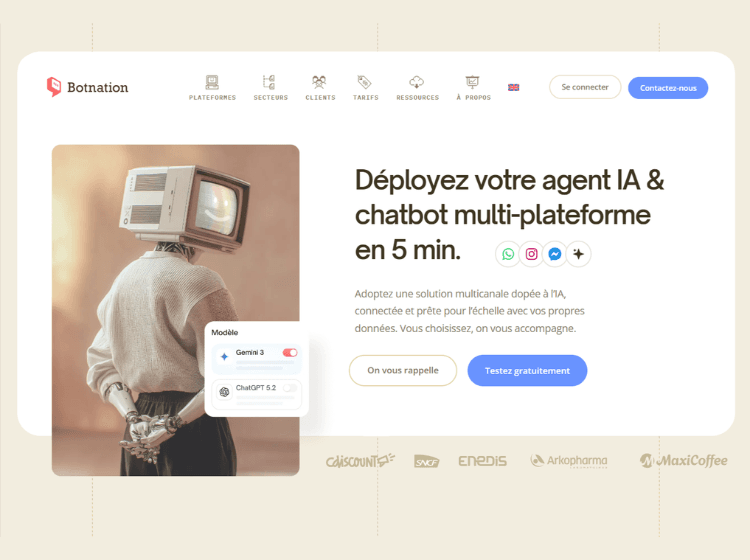 Botnation AI Chatbot Builder