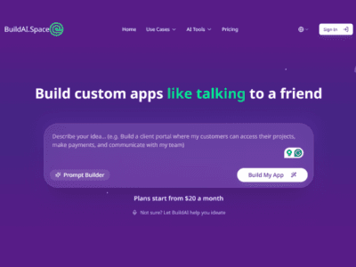 BuildAI Space - AI App Builder
