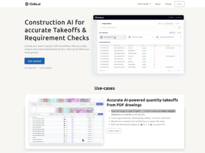 Civils.ai - AI Workflows for Civil Engineering