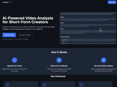 Engageup AI Video Analysis