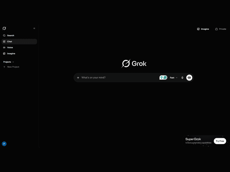 Grok - AI Assistant Built by xAI