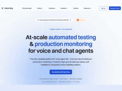 Hamming AI Voice Agent Testing