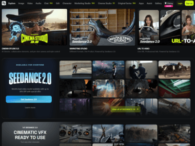 Higgsfield AI Video and Image Generation