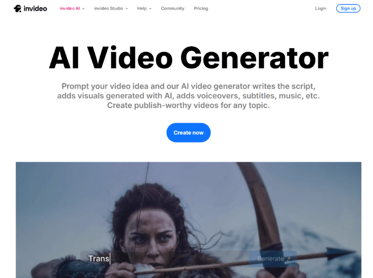 InVideo AI Video Generator