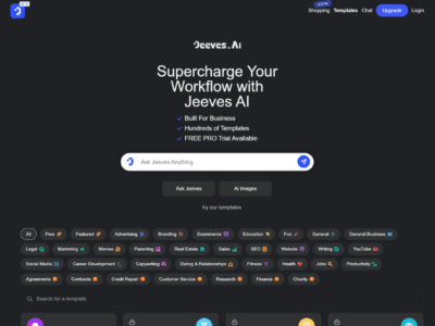 Jeeves AI Chat Assistant