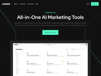 Jounce AI Copywriting Platform