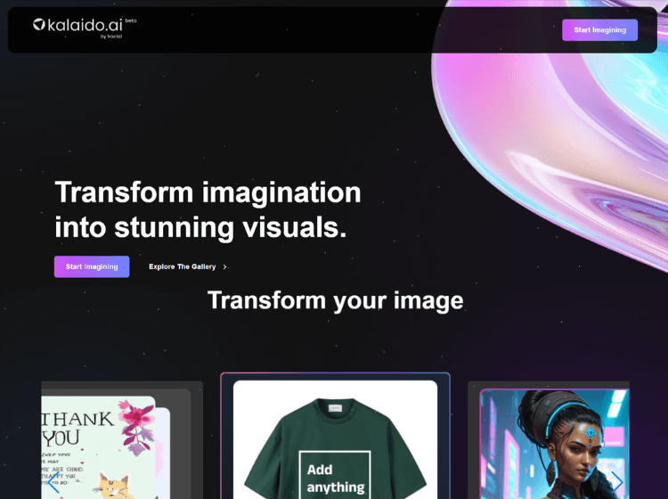 Kalaido AI Image Generator