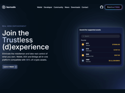 Komodo AI Blockchain & Crypto