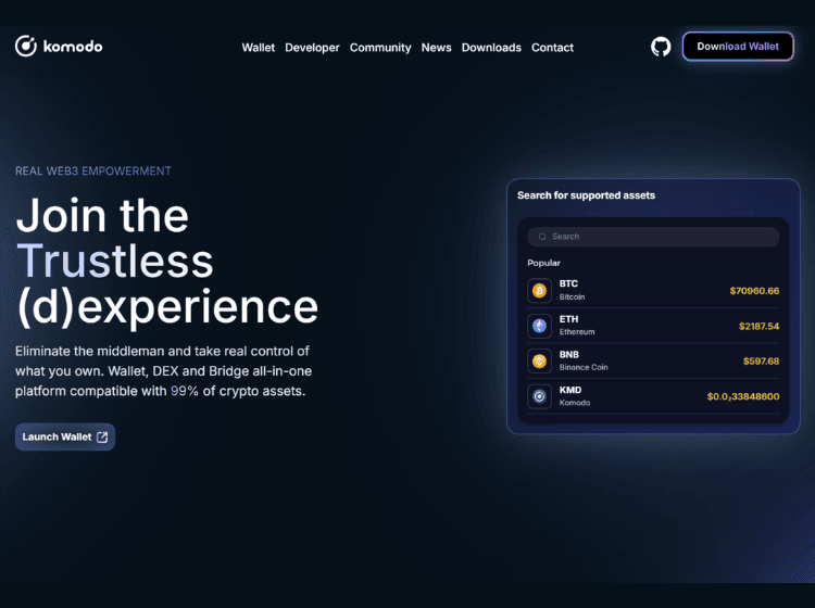 Komodo AI Blockchain & Crypto