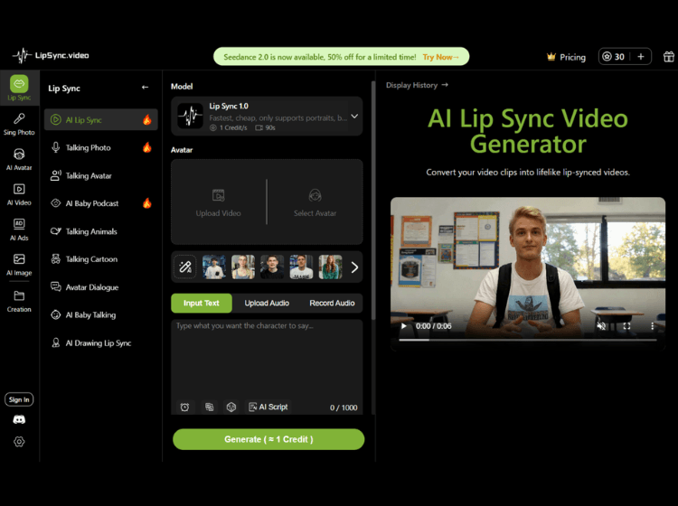 LipSync.Video - AI LipSync Video