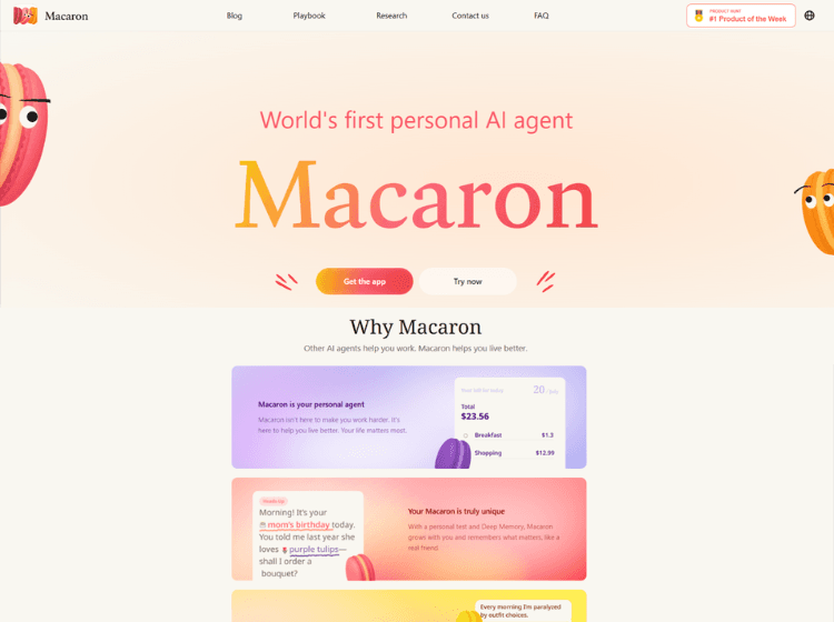 Macaron Personal AI Agent
