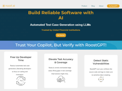 Roost AI LLM Driven Testing Copilot