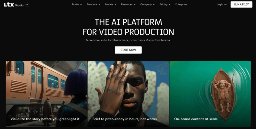 LTX Studio as the best alternative to Topview AI