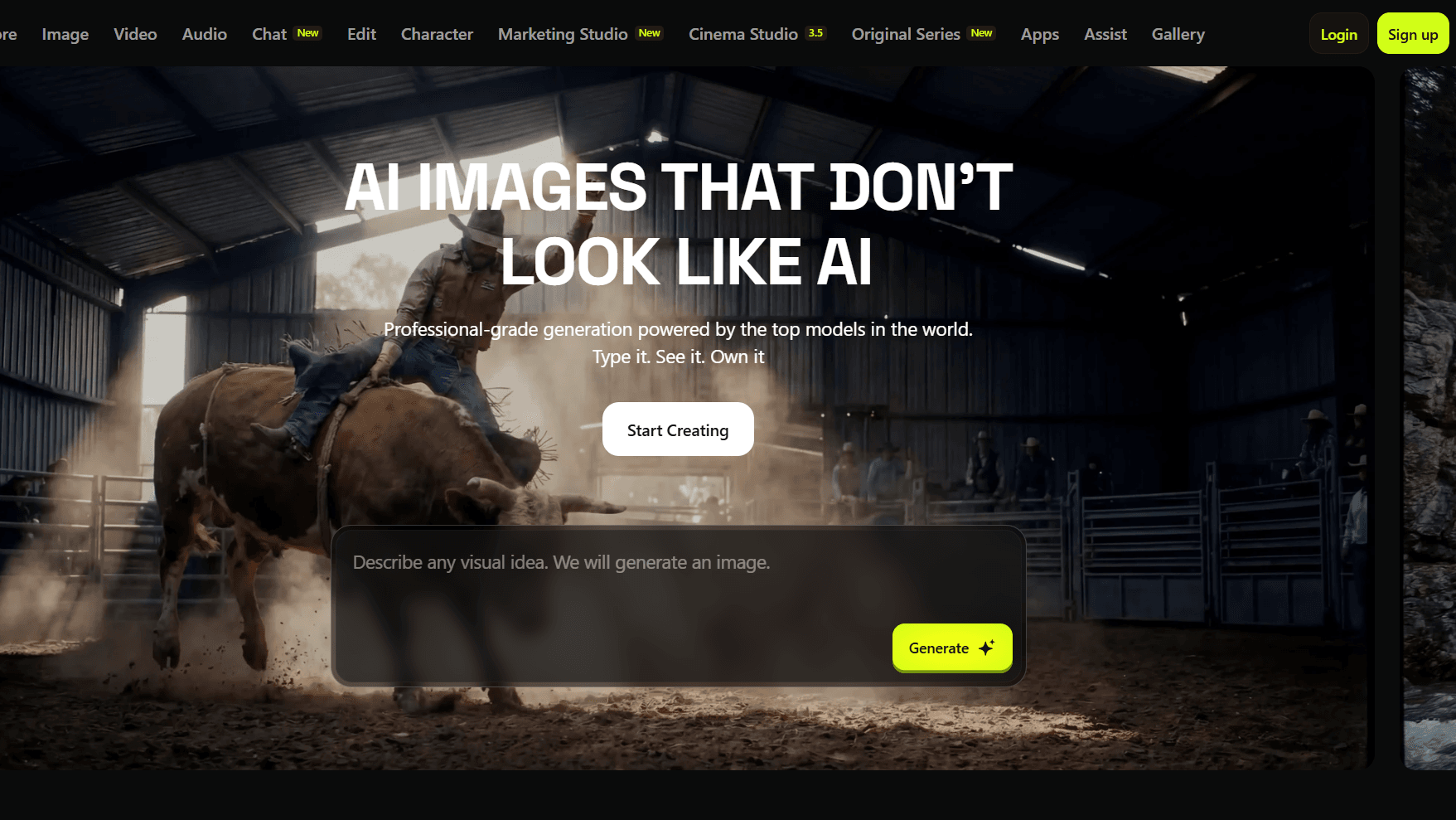 Higgsfield AI Image Generation Tool