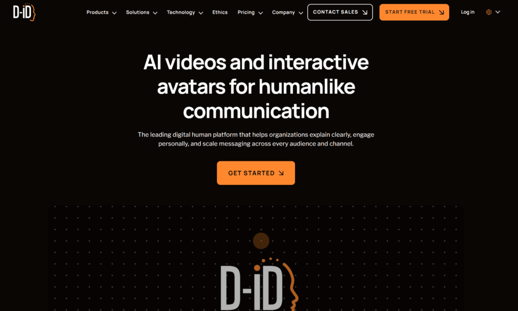  D-ID as HeyGen Altrenative