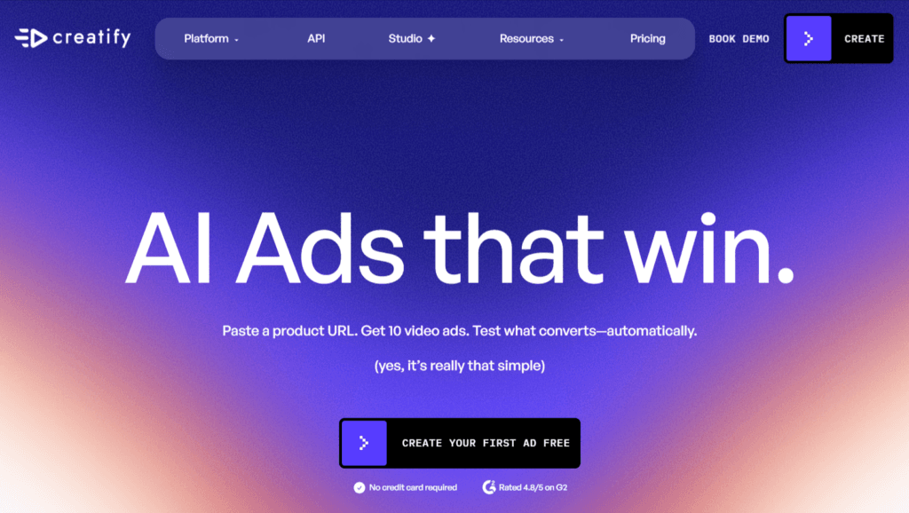 Creatify AI as the best HeyGen alternative