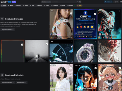 CivitAI - Discover and Create AI Art