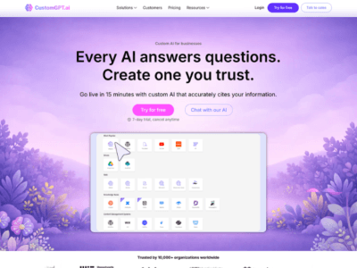 CustomGPT AI - CustomGPTs for Business