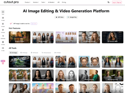 Cutout.Pro - AI Video and Image Editing
