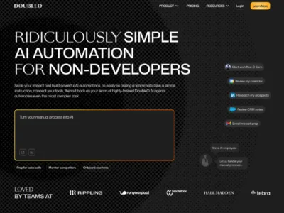 DoubleO AI Automation Platform