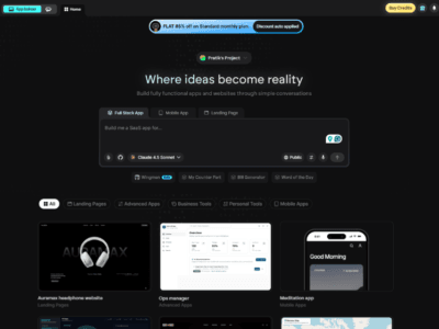 Emergent AI Powered App Builder