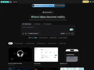 Emergent AI Powered App Builder