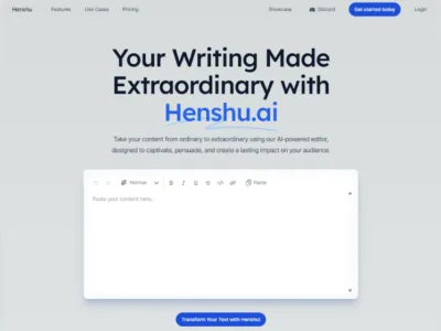 Henshu AI Writing Assistant