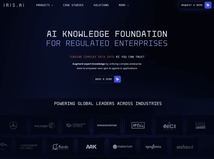 Iris.ai - AI Research Platform
