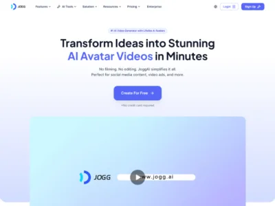 Jogg AI Video Generator
