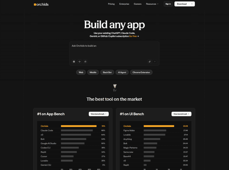 Orchids AI App Builder