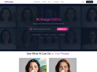 PicTools AI Image Editing Tool