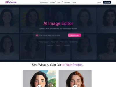 PicTools AI Image Editing Tool