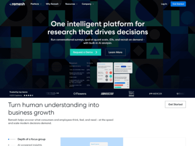 Remesh AI Analysis Platform