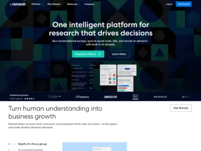 Remesh AI Analysis Platform