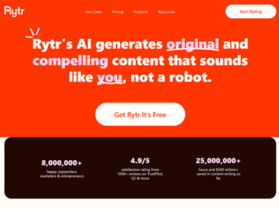 Rytr AI Writing Assistant