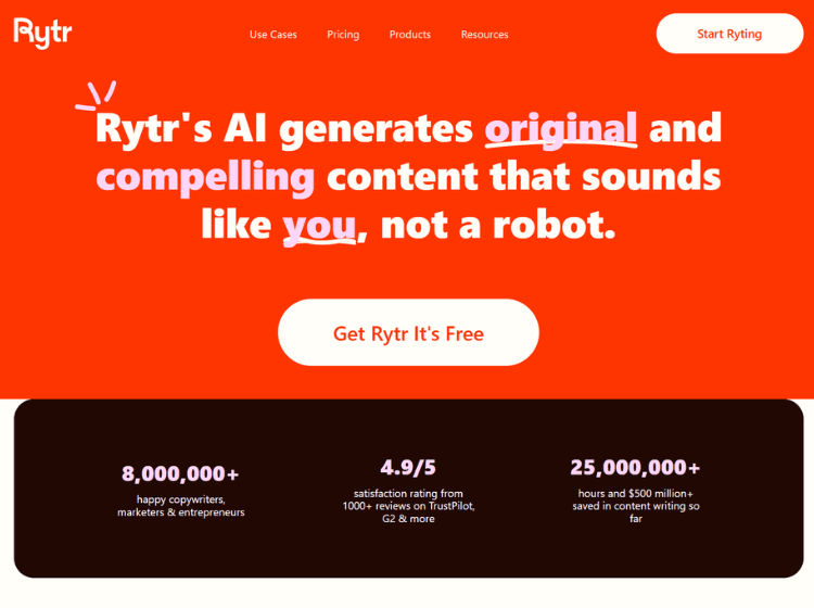 Rytr AI Writing Assistant