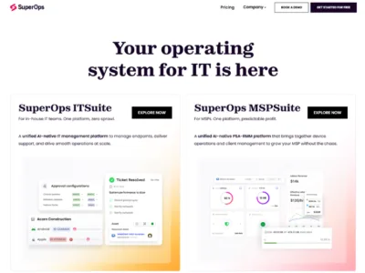 SuperOps AI IT Management Tool