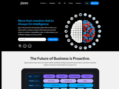 Jigso - The Proactive AI Operating System for the Enterprise