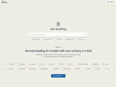 Venice AI Assitant for Creative