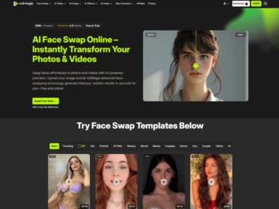 Vidmage AI Face Swap Platform